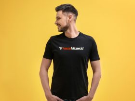 Mentahan Kaos Polos Hitam
